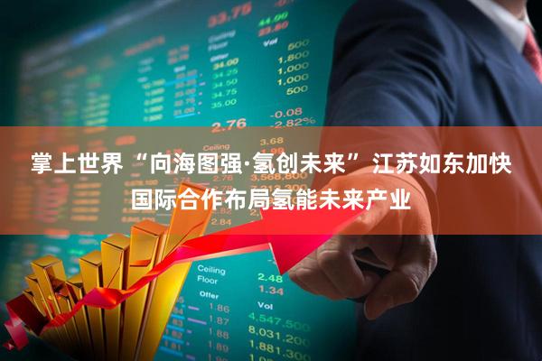 掌上世界 “向海图强·氢创未来” 江苏如东加快国际合作布局氢能未来产业